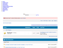 Tablet Screenshot of forums.getasecondopinion.org